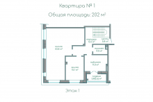 Квартира 1 на Друйской 61